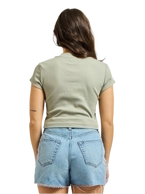 Calvin Klein Slim Ribbed T-Shirt CALVIN KLEIN | LV047AB802PEZ